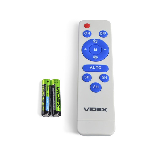 Lampa uliczna Videx LED zewnętrzna 4300lm IP65 + PANEL SŁONECZNY + PILOT