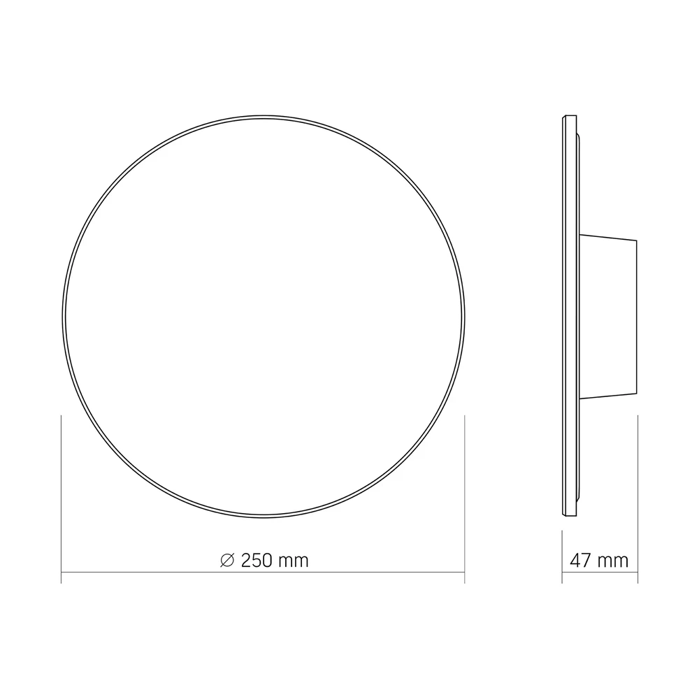 Kinkiet LED IP65 18W z regulacją barwy światła