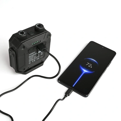 Wielofunkcyjna latarka LED zewnętrzna VIDEX 1500Lm 5000K