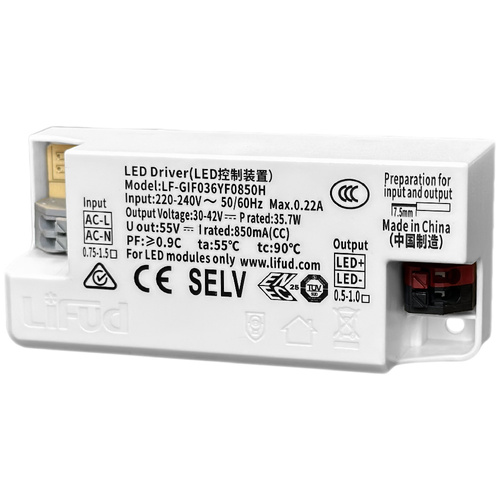 Zasilacz Lifud 35.7W LED DRIVER 30-42V 850mA