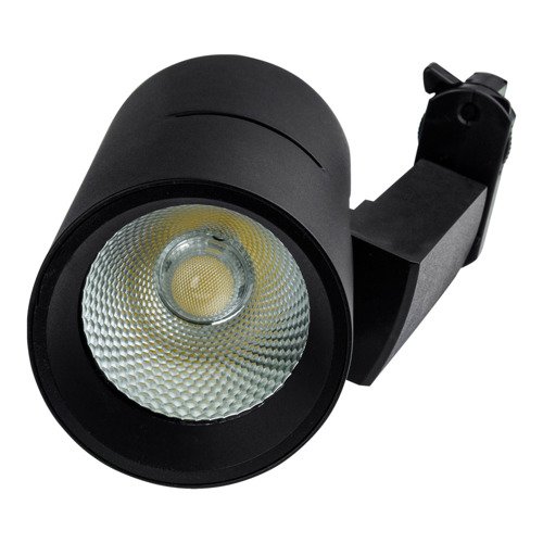Lampa Reflektor Szynowy Jubilerski LED Czarny | Barwa 6000K